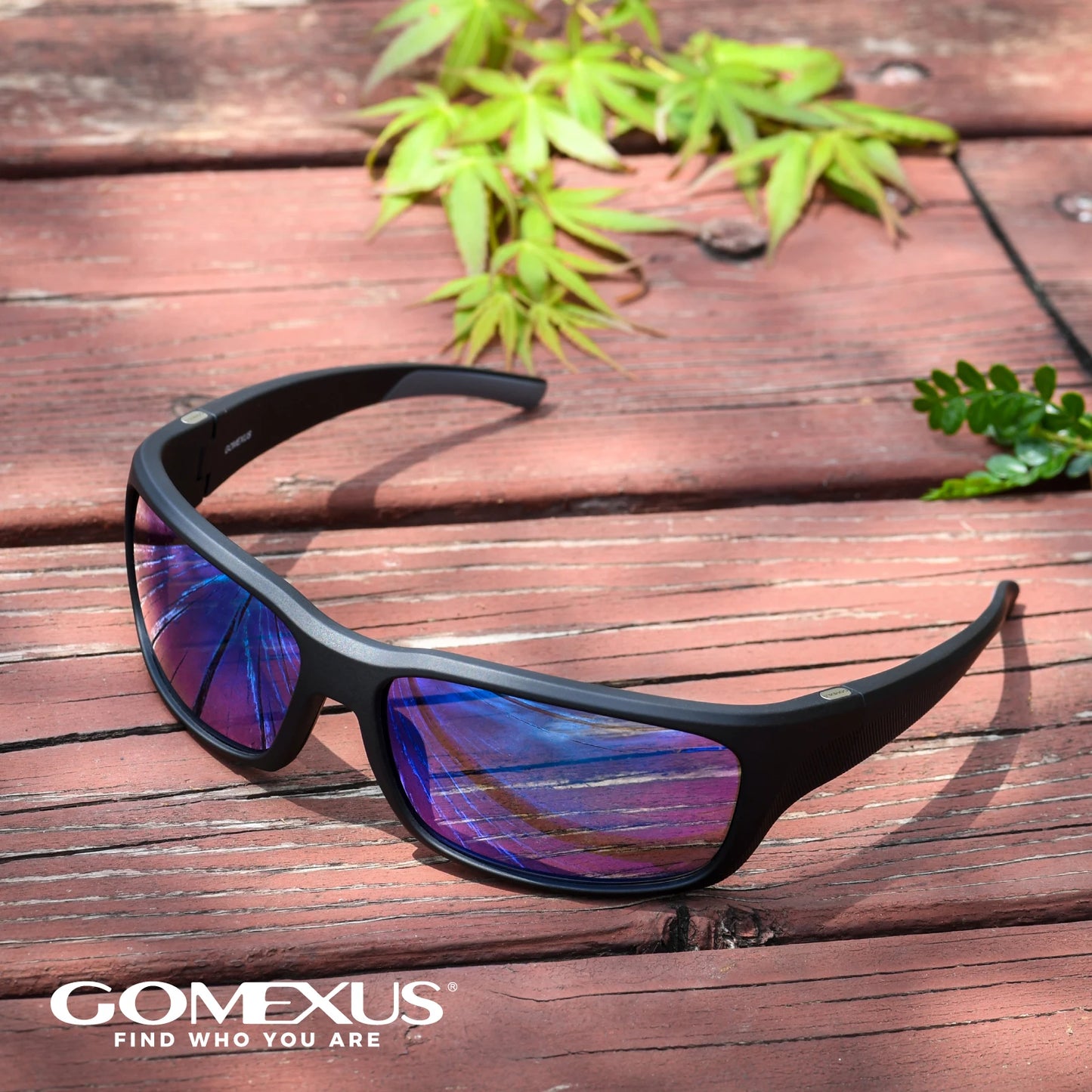 GOMEXUS Polarized Sports Sunglasses UV400 For Men Women