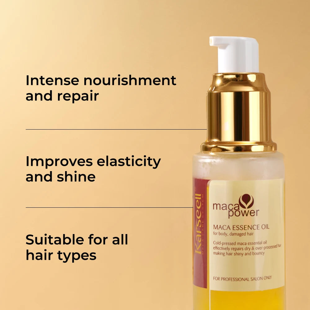 Karseell Collagen Hair Mask And Argan Oil Hair Serum Set For All Hair Types