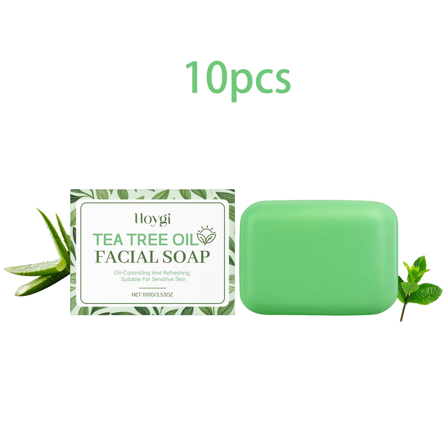 Hoygi Tea Tree Oil Facial Soap For Sensitive Skin Hydration