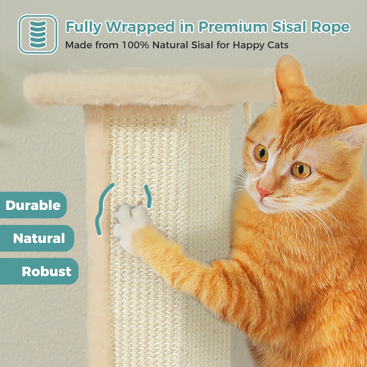 PAWZ Road Ultimate Cat Scratching Post For Indoor Cats