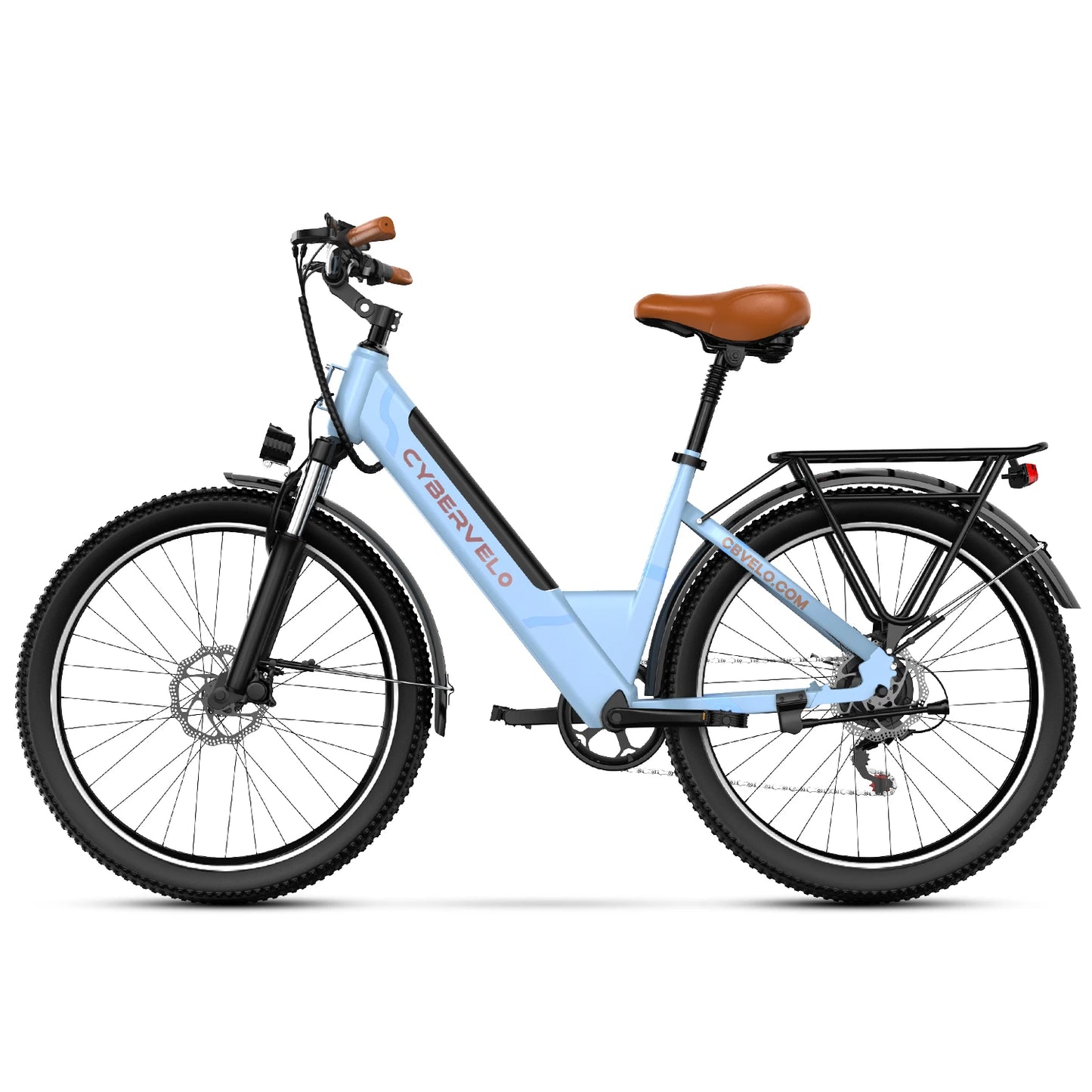 Cybervelo Urban Commute E Bike EK2 With Detachable Battery