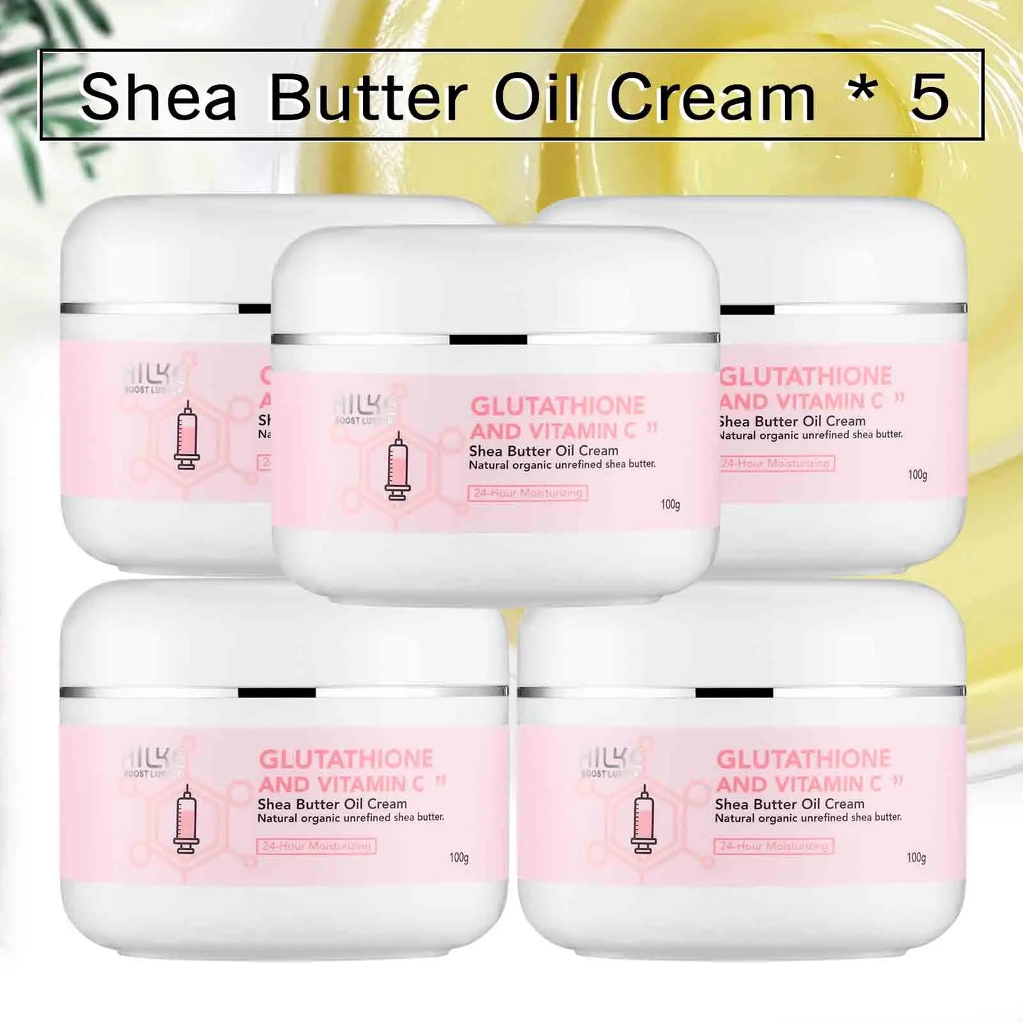 AILKE Whitening Lightening Cream for Face and Body with Shea