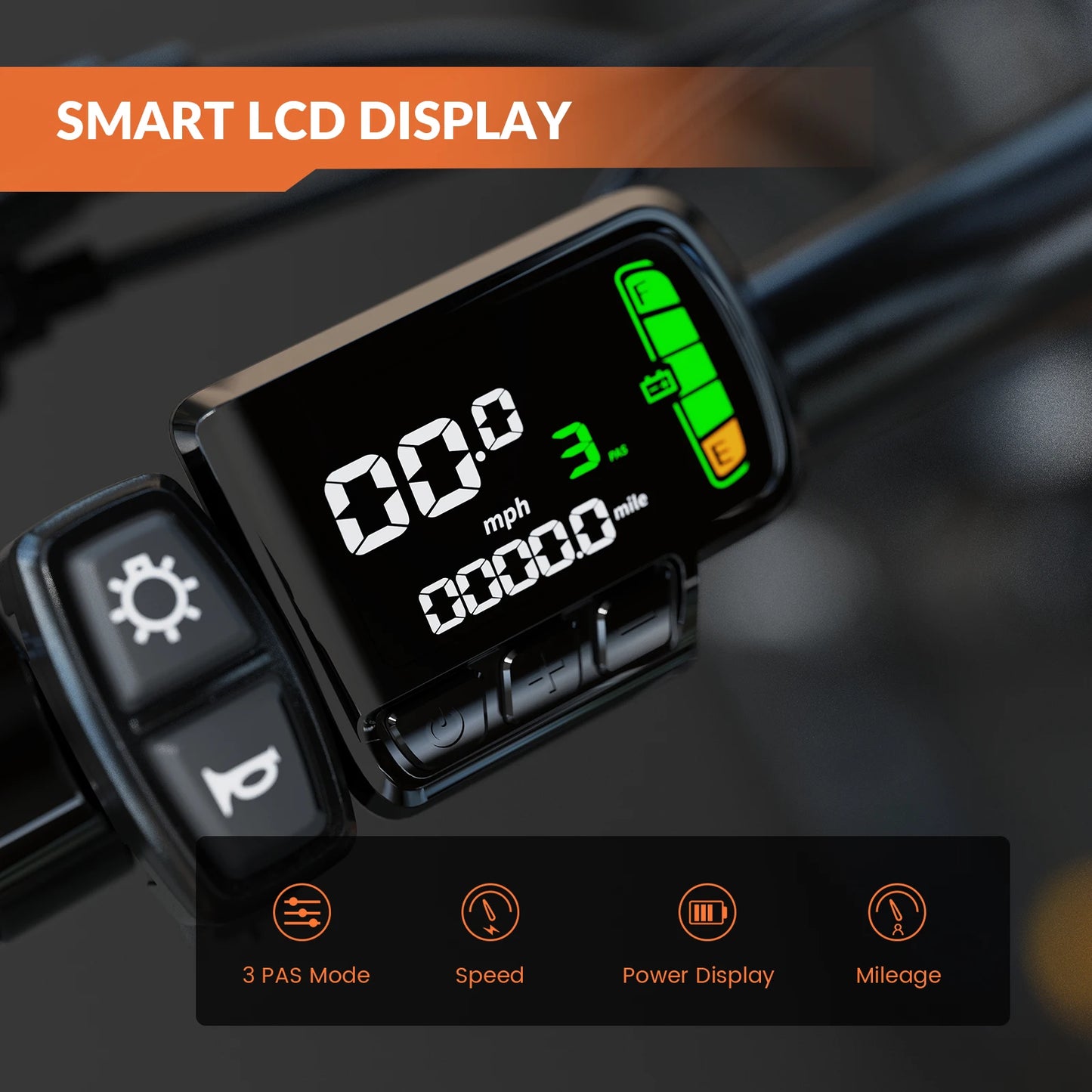 5th Wheel AB17 Electric Bike With 700W Peak Motor Performance