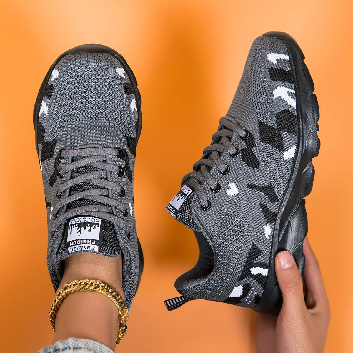 None Orthopedic Sneakers For Men Lightweight Casual Walking Shoes