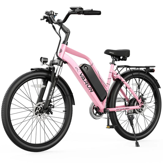 Varun City Cruiser 500W Electric Bicycle for Adults with Lithium Battery