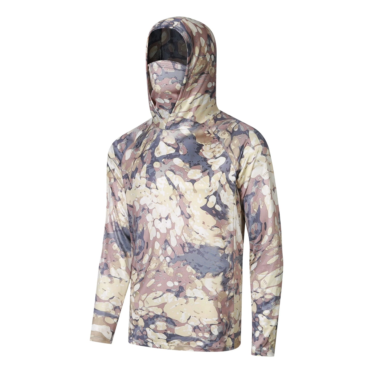 men’s fishing sun protection long sleeve shirt