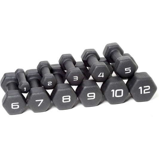 None Neoprene Dumbbells 9 Lb Non Slip Home Gym Set