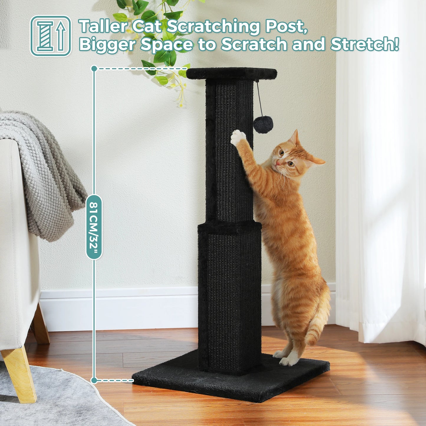 PAWZ Road Ultimate Cat Scratching Post For Indoor Cats