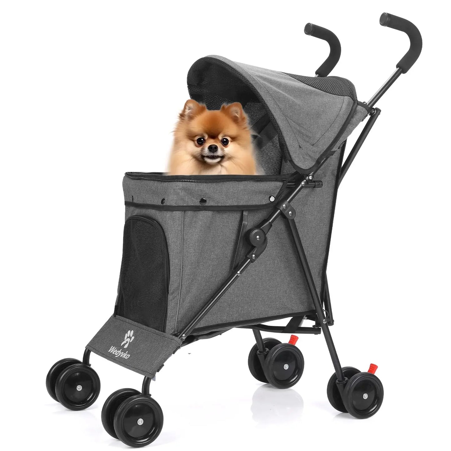 Travel Portable Pet Stroller For Dogs And Cats Foldable Lightweight