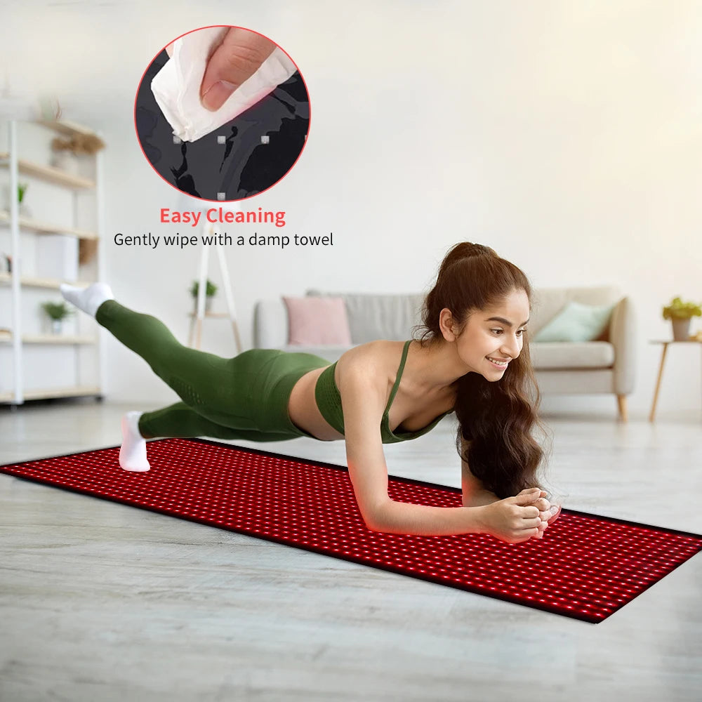 Full Body Red Light Therapy Mat for Pain Relief Wellness