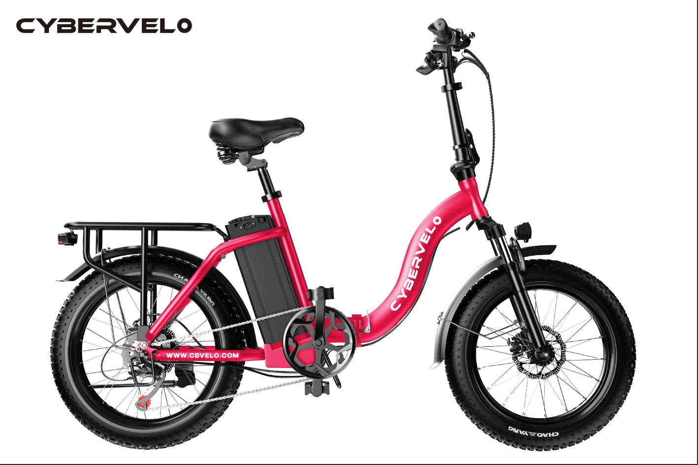 CYBERVELO 1000W Folding Electric Bike Mars700 With 48V Battery