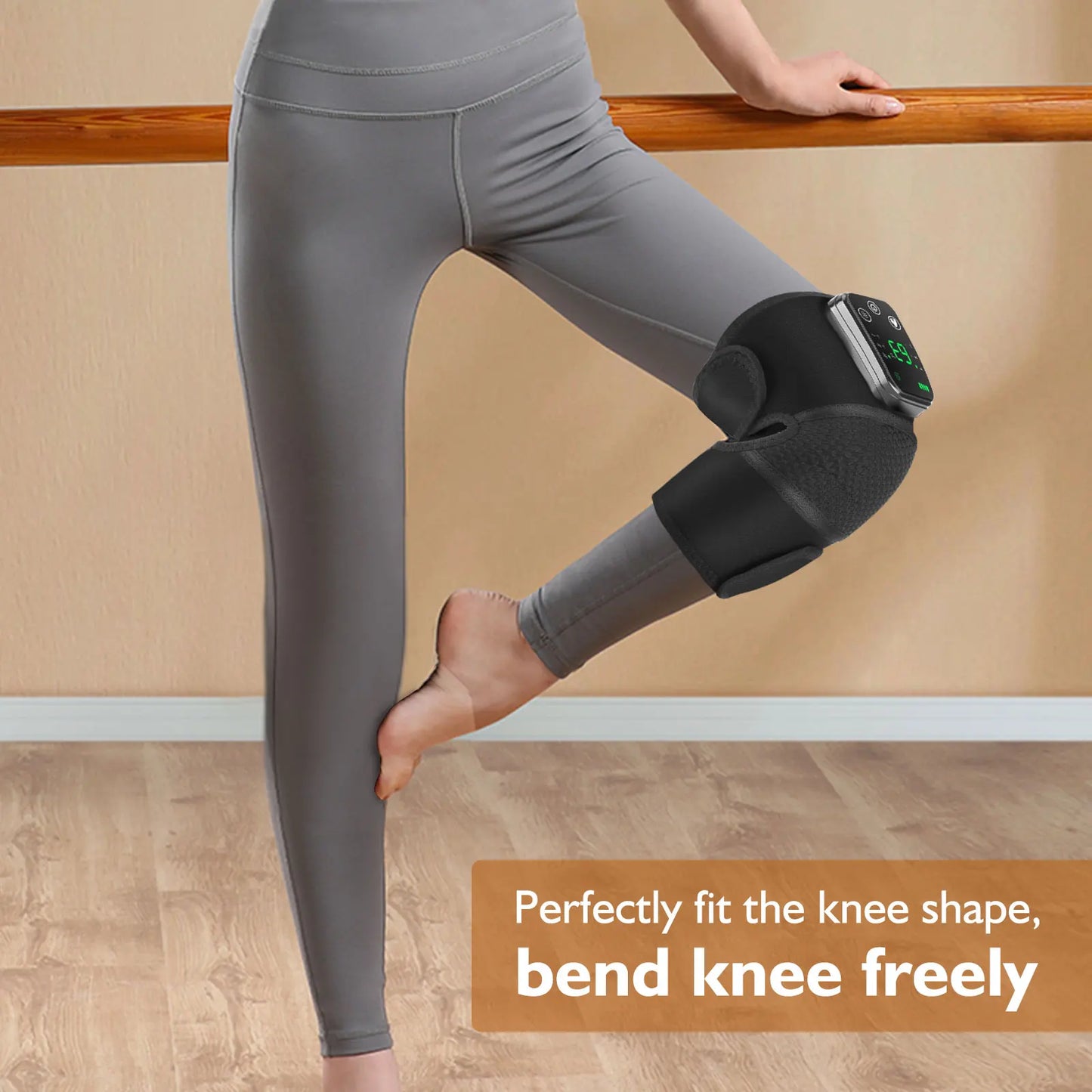 Hailicare 3 In 1 Cordless Heated Knee Shoulder Elbow Massager