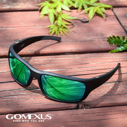 GOMEXUS Polarized Sports Sunglasses UV400 For Men Women
