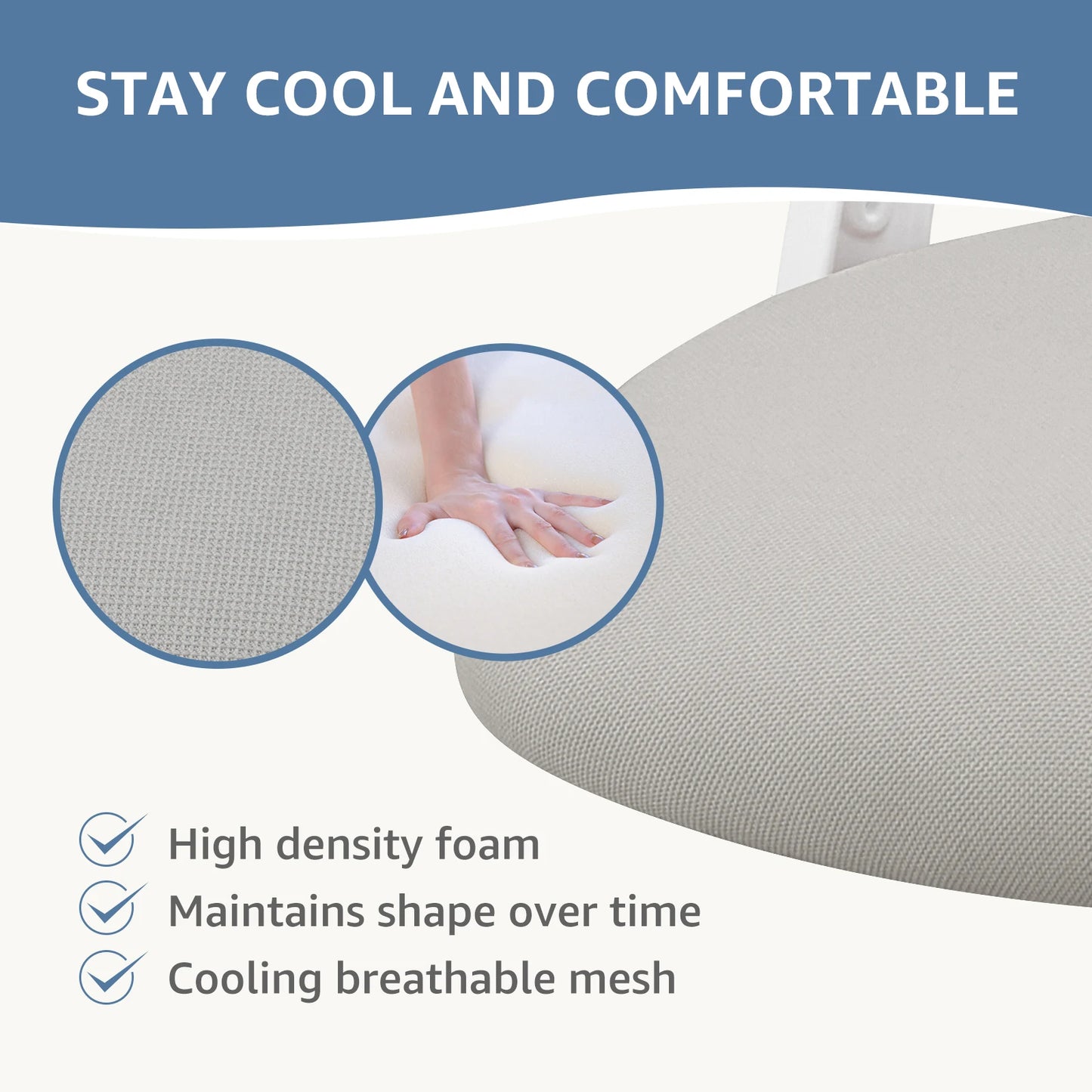 JHK Mesh Ergonomic Office Chair With Flip Up Lumbar Support