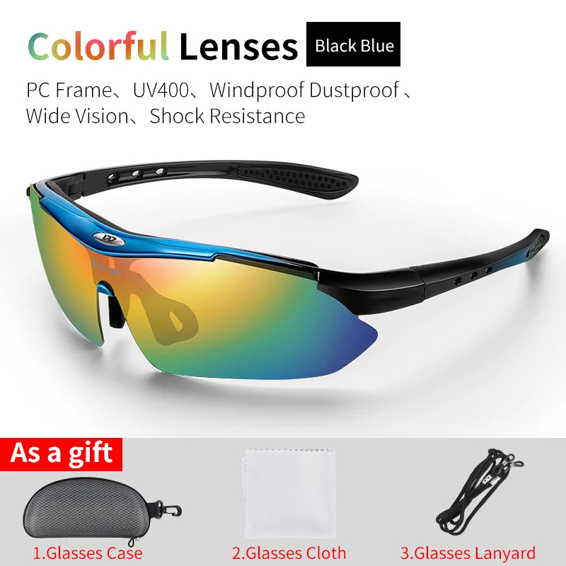 West Biking UV400 Sports Sunglasses for Cycling and Outdoors