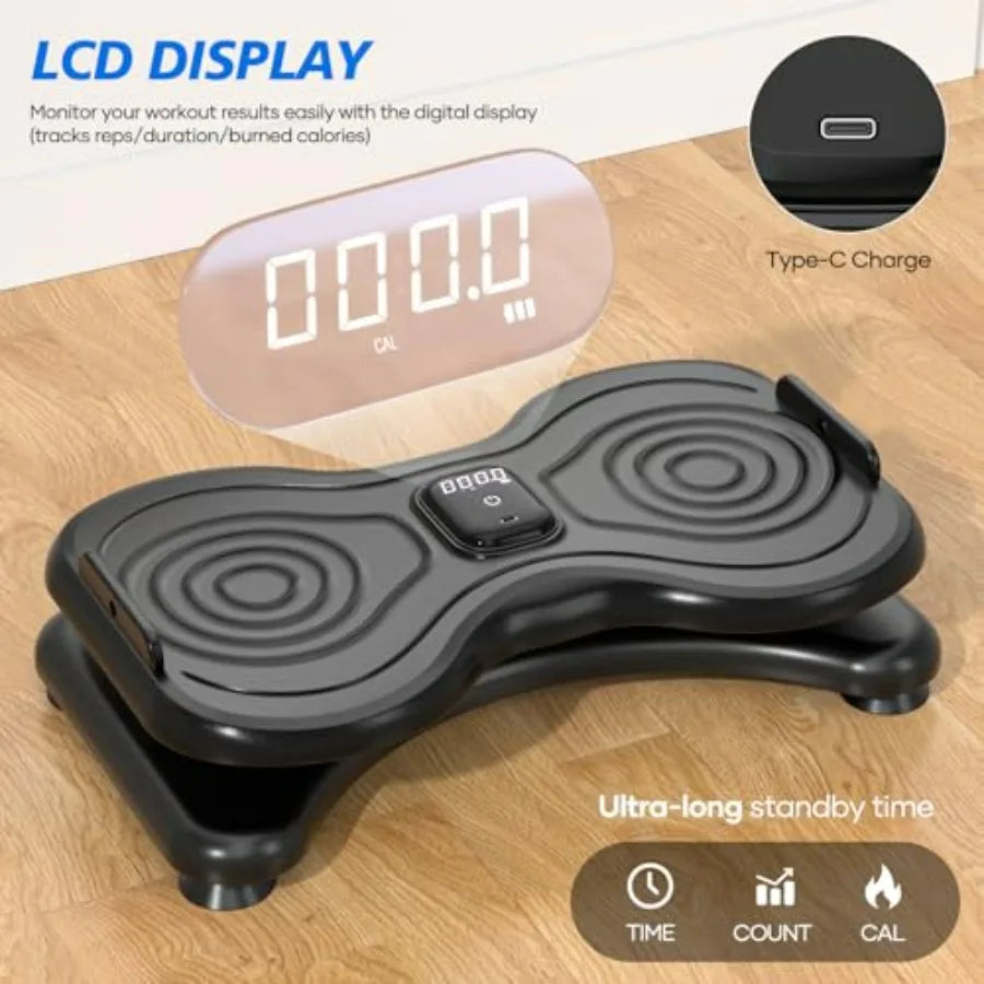 None Waist Twisting Fitness Tool With LCD Display Core Ab