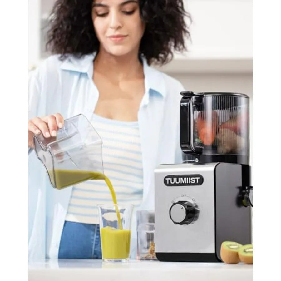 Cold Press Juicer For Whole Fruits And Vegetables High Yield