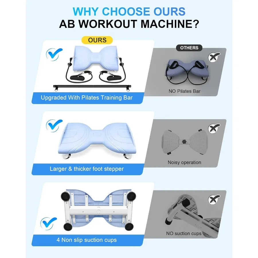 Waist Twister Machine Exercise Noiseless Ab Workout Fitness Tool 330Lbs