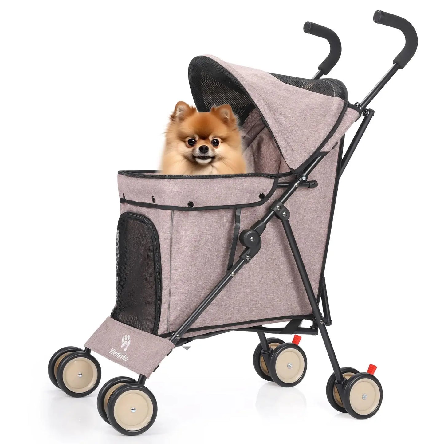 Travel Portable Pet Stroller For Dogs And Cats Foldable Lightweight