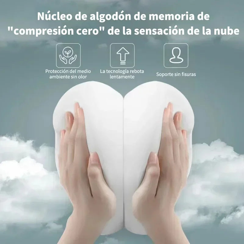 Memory Foam Lumbar Cushion for Car, Office, and Gaming Chairs