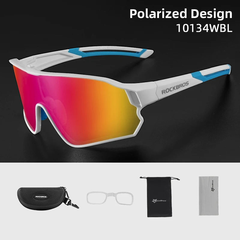 ROCKBROS Polarized UV400 Sunglasses for Outdoor Cycling