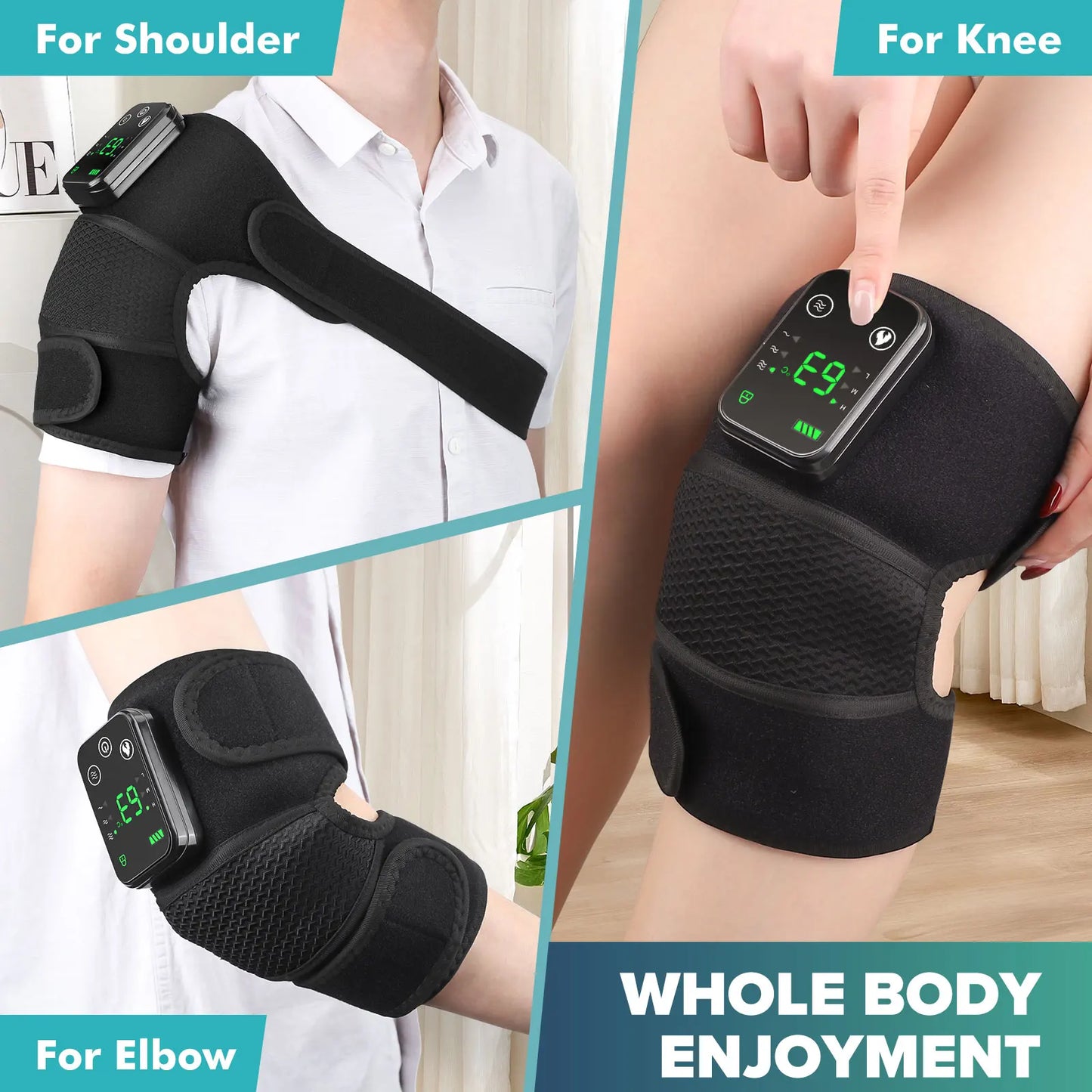 Hailicare Knee Heating Massager For Joint Pain Relief And Therapy