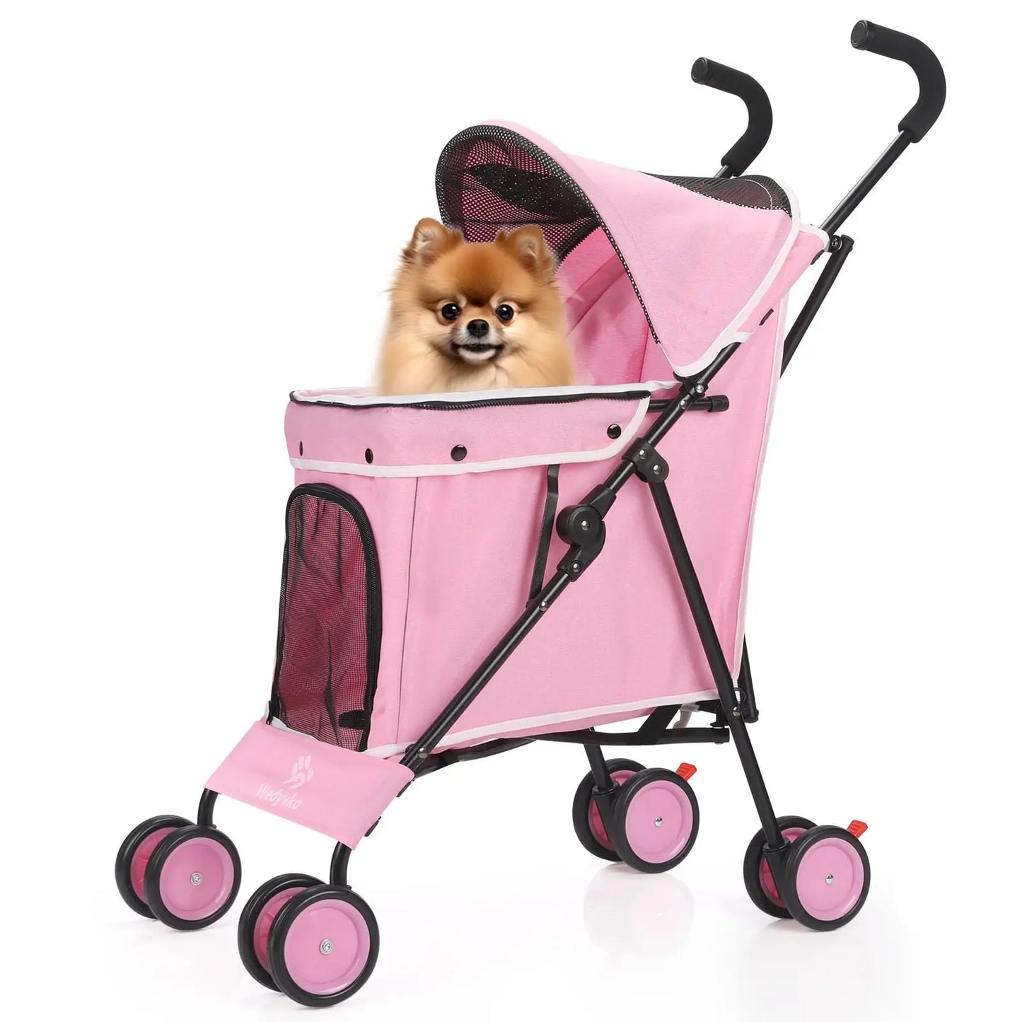 Travel Portable Pet Stroller For Dogs And Cats Foldable Lightweight