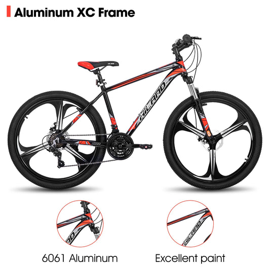 Hiland Mountain Bike Shimano 21 Speed Aluminum Disc Brake
