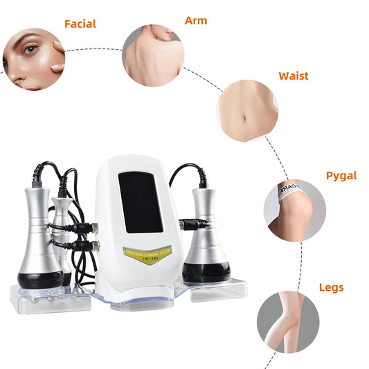 Misshearth 3 in 1 Beauty Body Slimming Cavitation Massager