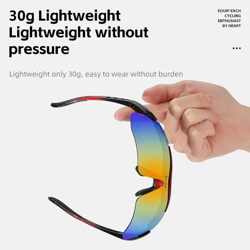 West Biking UV400 Sports Sunglasses for Cycling and Outdoors