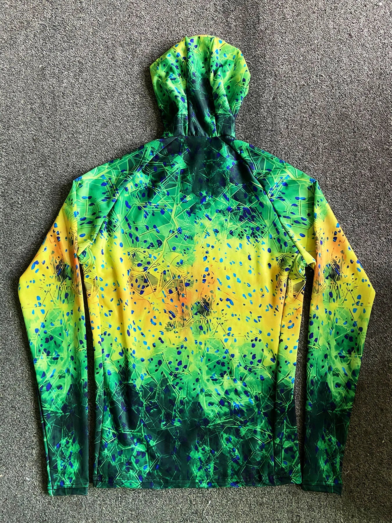 Mens Fishing Hoodie Long Sleeve Sun Protection Shirt Outdoor Wear