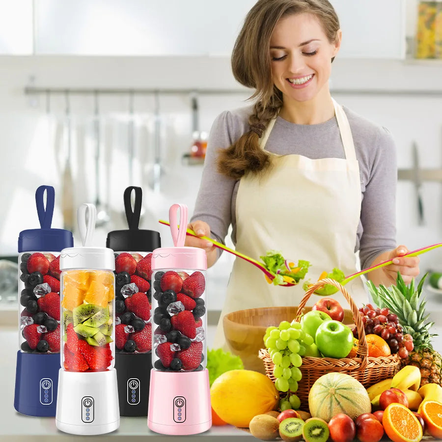 Portable USB Rechargeable Smoothie Maker For Protein Shakes