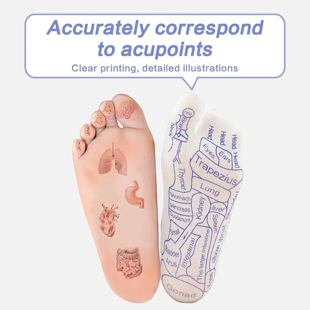 Acupressure Socks For Foot Massage And Reflexology Therapy