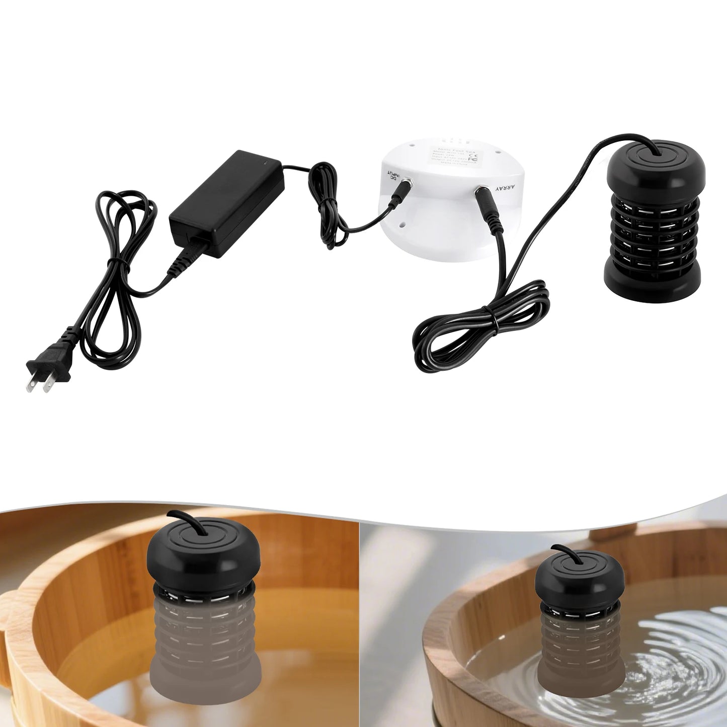 Portable Ionic Detox Foot Bath Machine For Home Spa Use
