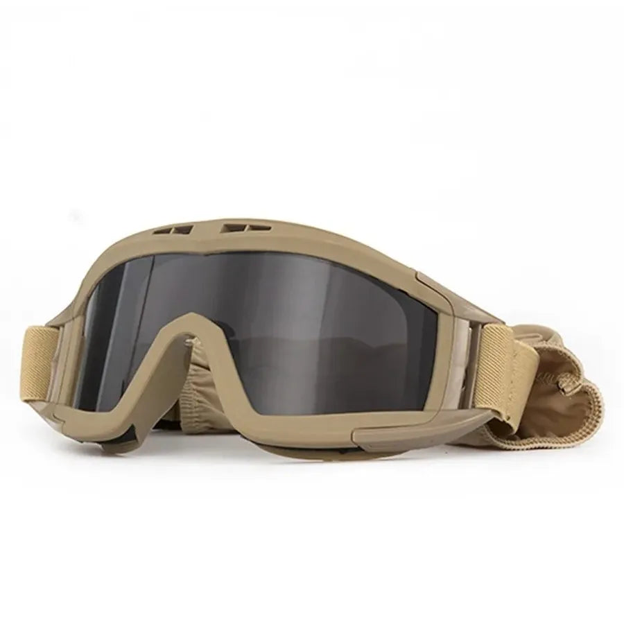 Explosion Proof Tactical Goggles Anti Impact For Airsoft And Paintball