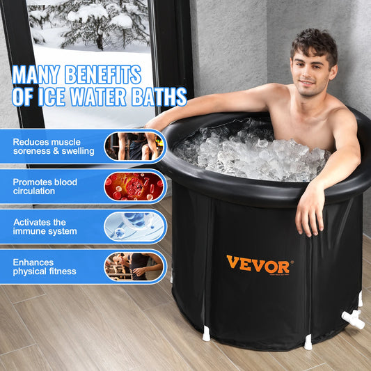 Portable Folding Ice Bath Tub For Cold Water Therapy