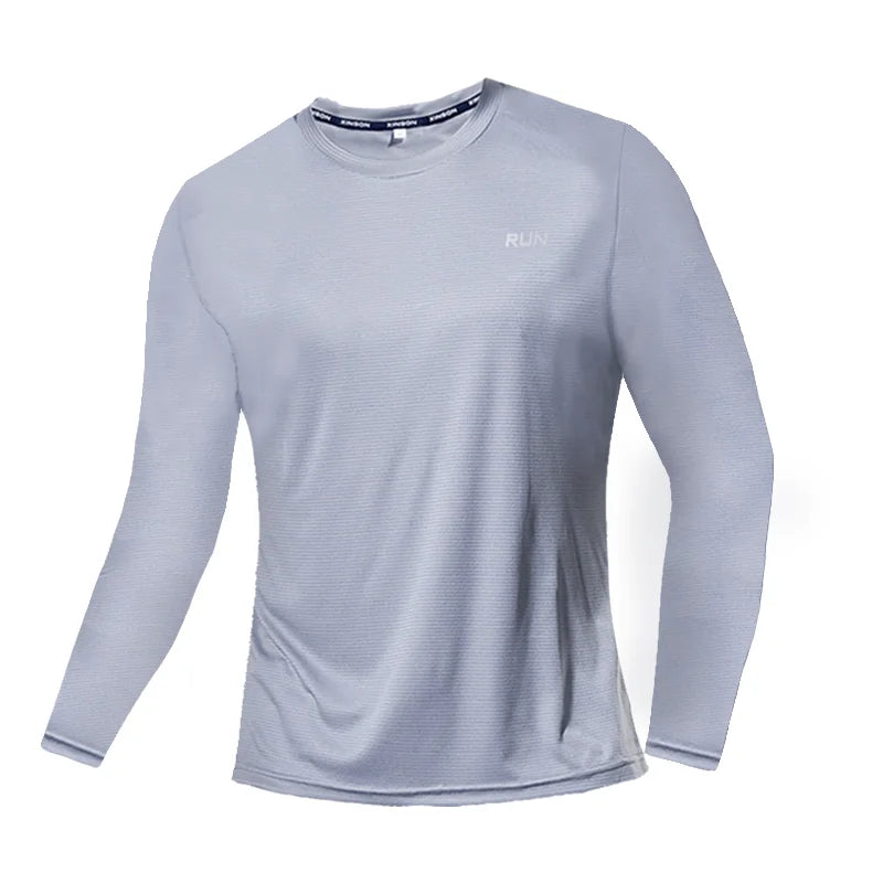 ice silk long sleeve quick dry t shirt
