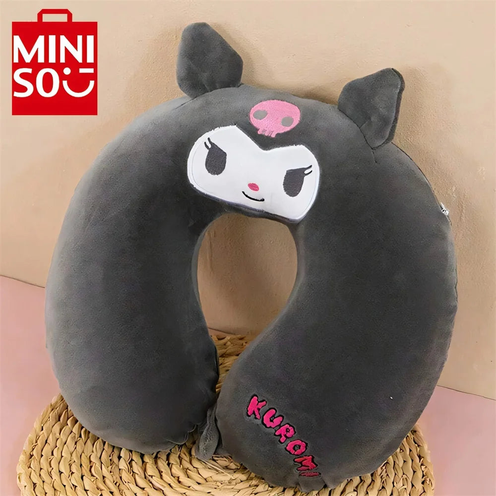 MINISOCN Sanrio U Shaped Memory Cotton Neck Pillow for Adults