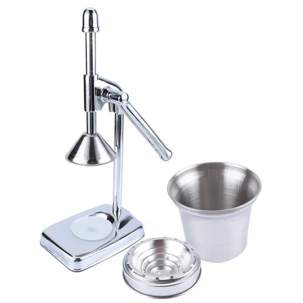 Stainless Steel Manual Juicer Handheld Fruit Vegetable Press