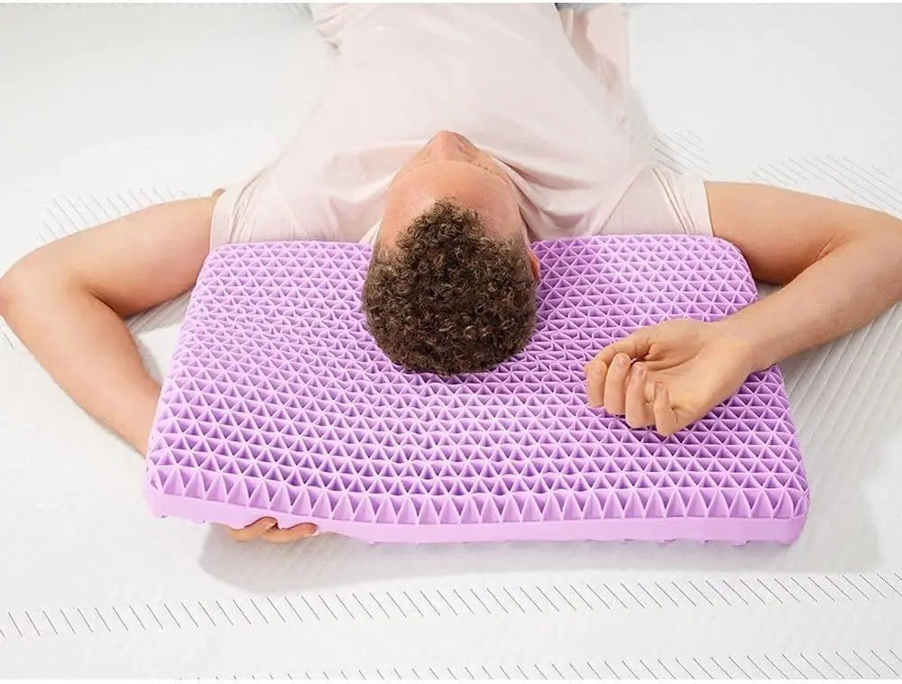 Adjustable Pillow With GelFlex Grid For Ergonomic Support And Height