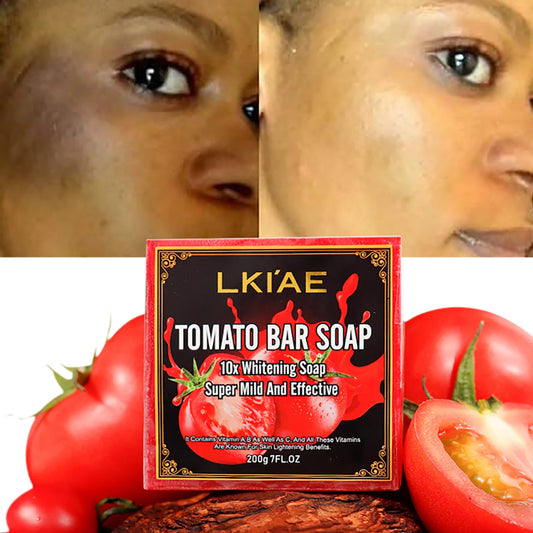 AILKE Tomato Fruit Scented Natural Bar Soap Whitening