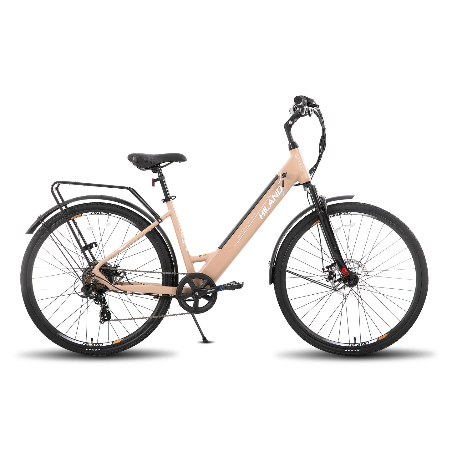 Hiland Electric Road Bike 250W Lithium Battery With LCD Display