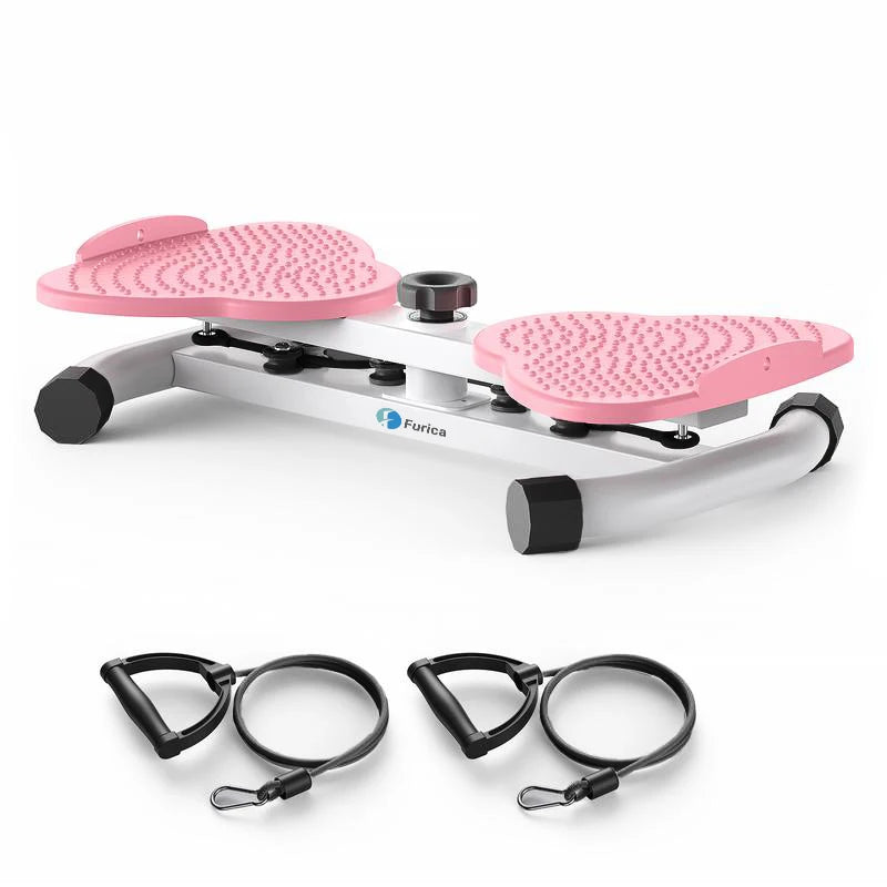 Waist Twisting Board With Ring Resistance Band For Home Fitness