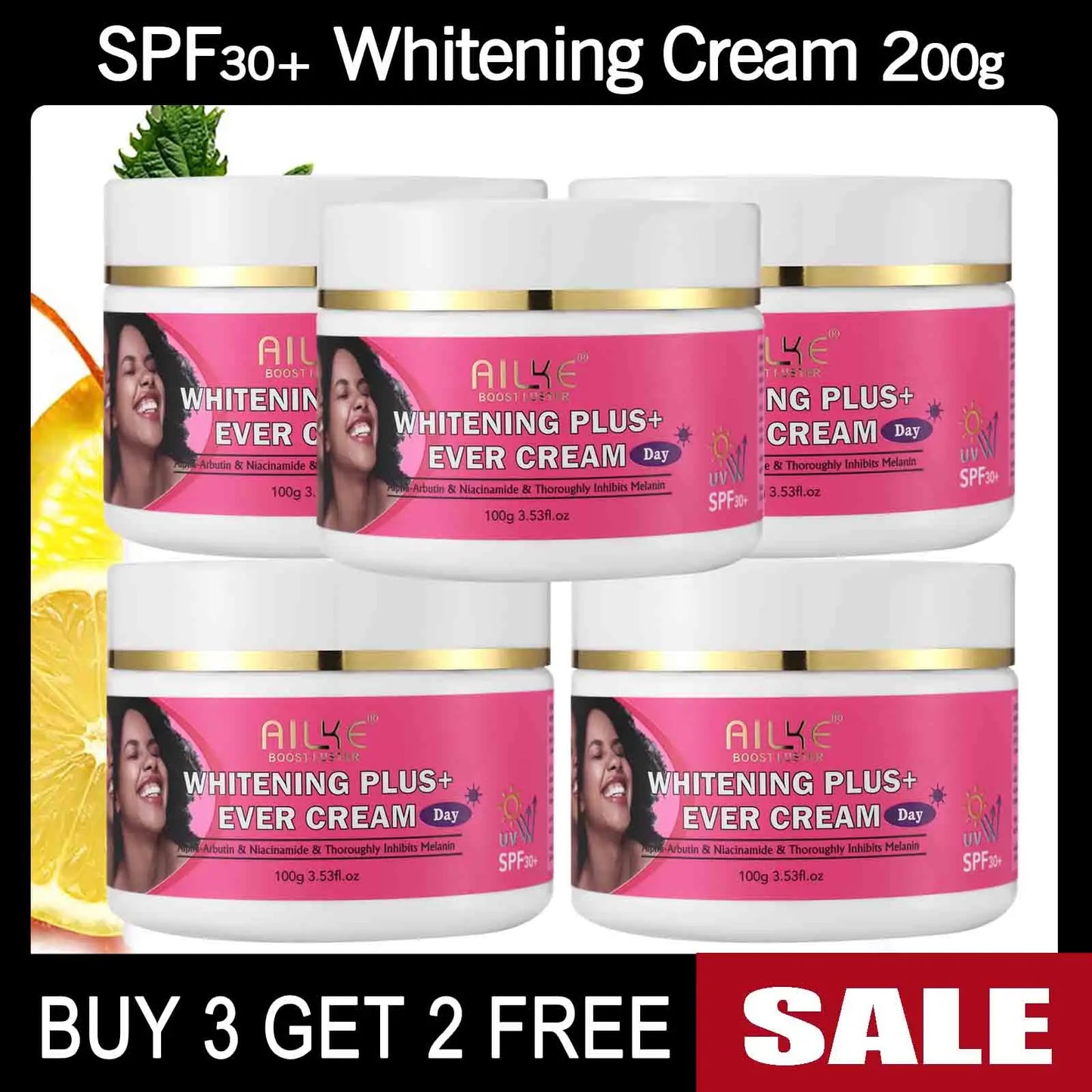 skin brightening set for acne stains moisturizing
