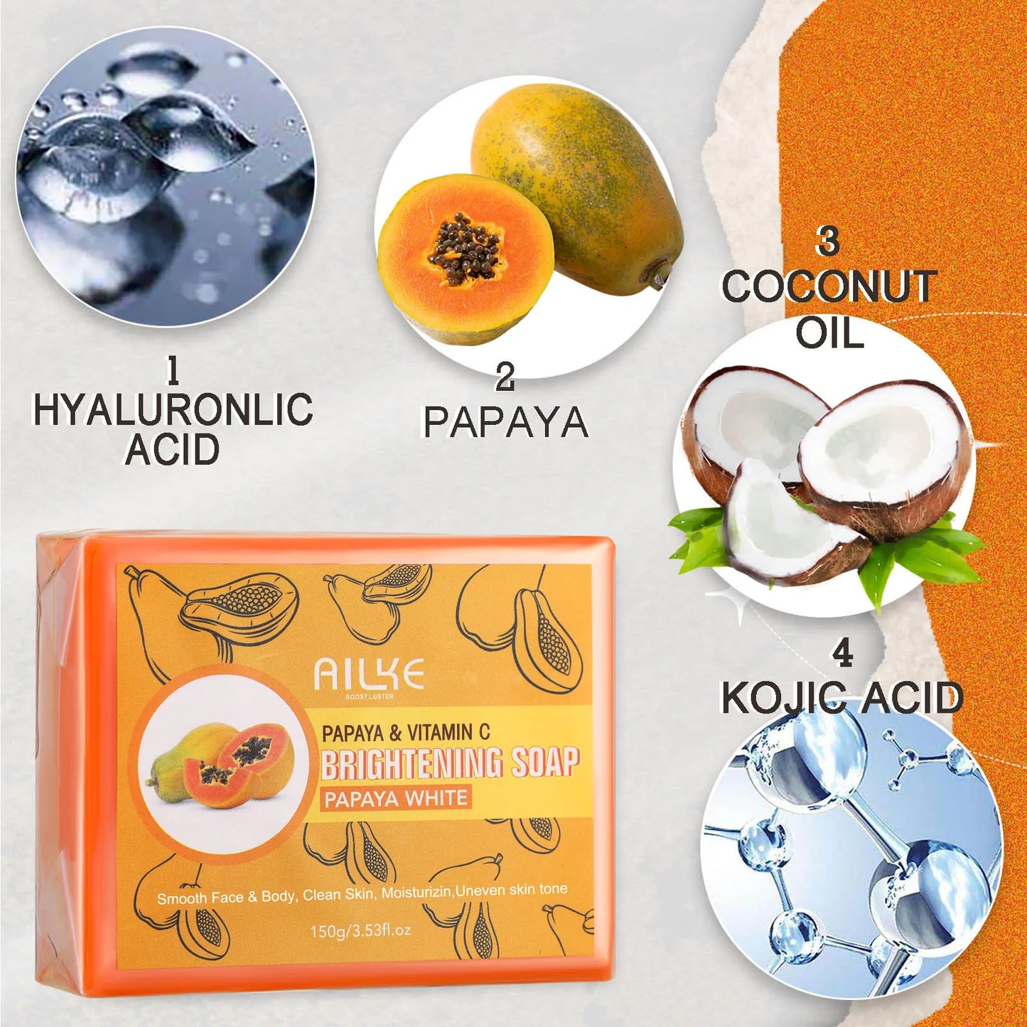AILKE 5 In 1 Skin Care Kit Restore Elasticity Tone