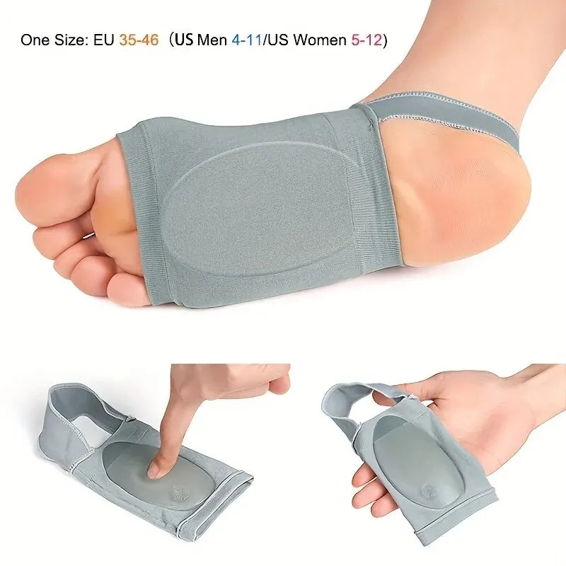 NONECN Arch Support Sleeves Metatarsal Compression Brace For Flat Foot
