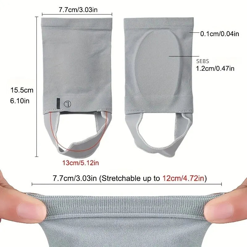 NONECN Arch Support Sleeves Metatarsal Compression Brace For Flat Foot