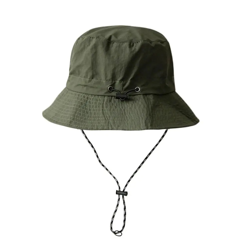 NONECN Summer Sun Protection Waterproof Panama Hat With Storage Bag