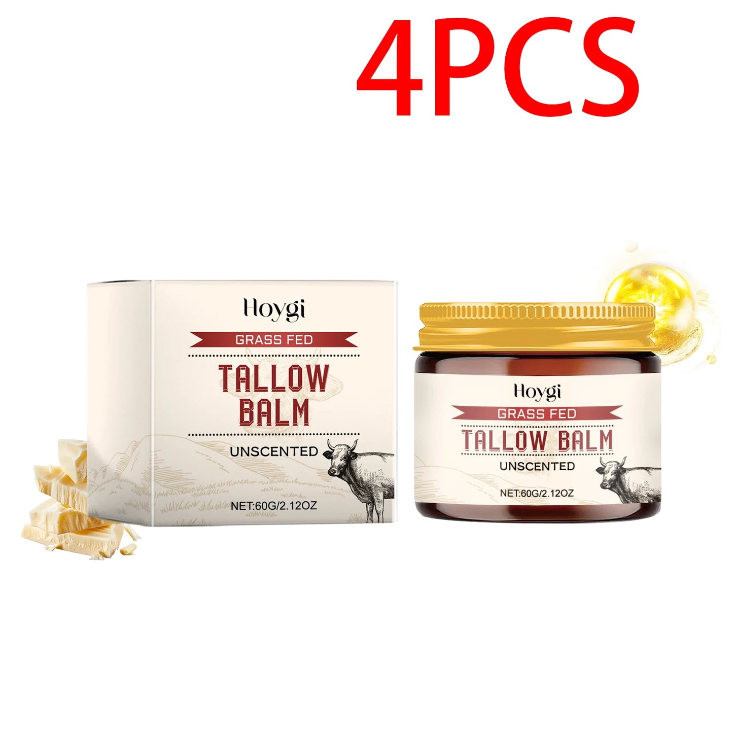 Hoygi Beef Tallow Winter Moisturizing Cream for Hydration Barrier Repair
