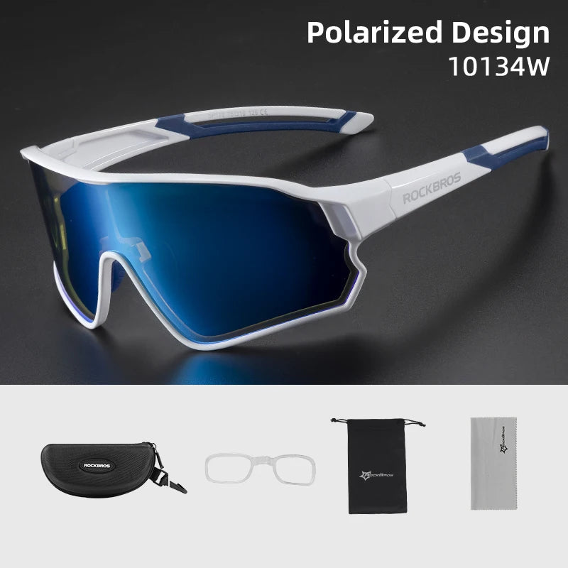 ROCKBROS Polarized UV400 Sunglasses for Outdoor Cycling